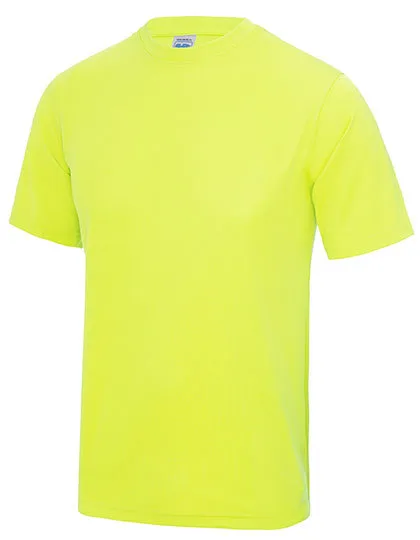 Kinder Sportshirt Cool AWDis JC001J in Kinder Sportshirt Cool AWDis JC001J - Electric Yellow