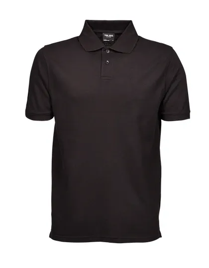 Heren Poloshirt Heavy Tee Jays 1400 in Heren Poloshirt Heavy Tee Jays 1400 zwart