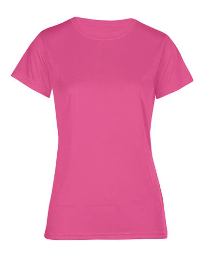 Dames Sportshirt Promodoro Performance-T 3521 in Dames Sportshirt Promodoro Performance-T 3521 - Knockout Pink