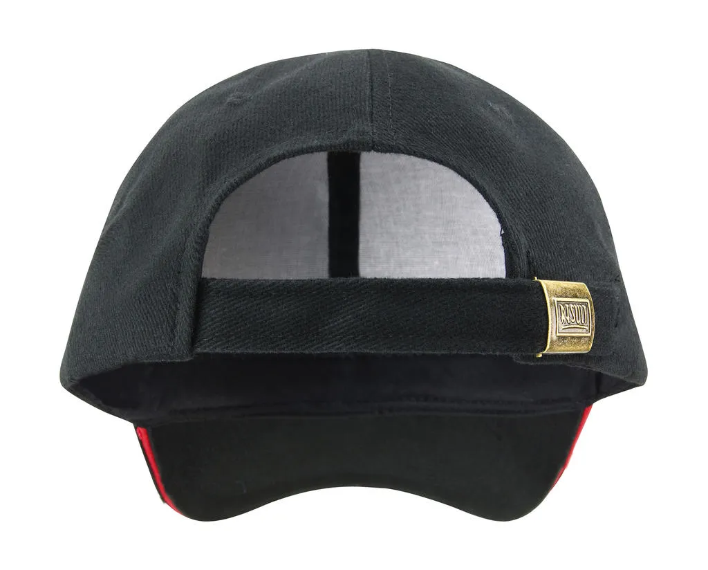 Caps 6 Panel Sandwich Brushed Cotton RC025P productfoto