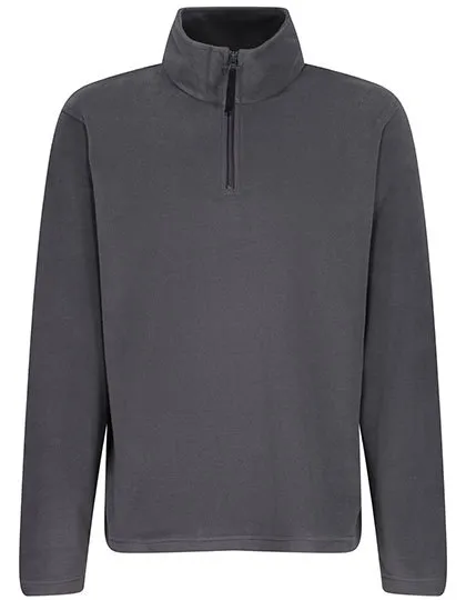 Heren Fleece Sweater Micro Regatta TRF549 in Heren Fleece Sweater Micro Regatta TRF549 Seal Grey