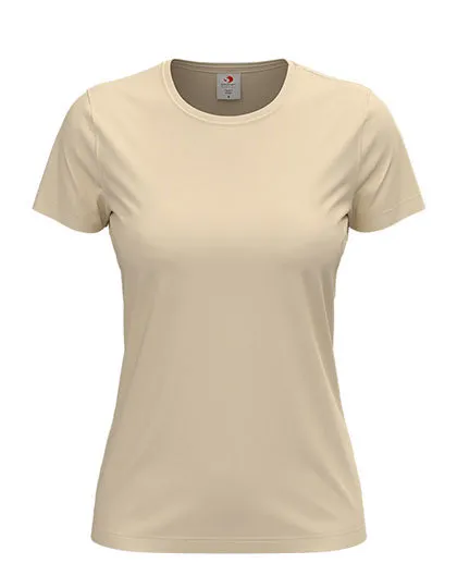 Dames T-shirt Classic-T Fitted Stedman ST2600 in Dames T-shirt Classic-T Fitted Stedman ST2600 - Natural