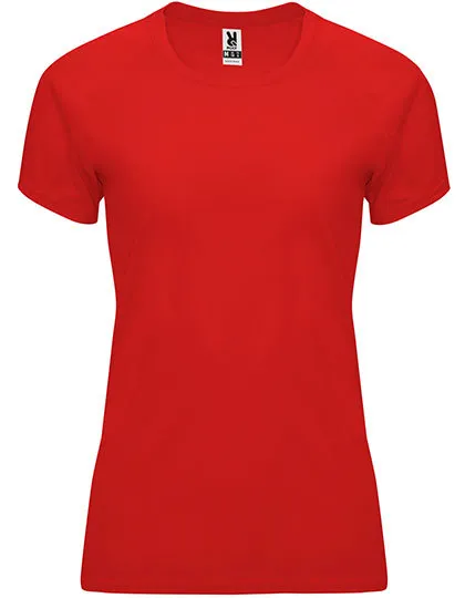 Dames Sportshirt Bahrain Roly CA0408 in Dames Sportshirt Bahrain Roly CA0408 - Red