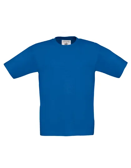 Kinder T-shirts B&C 190 Exact in royal blue
