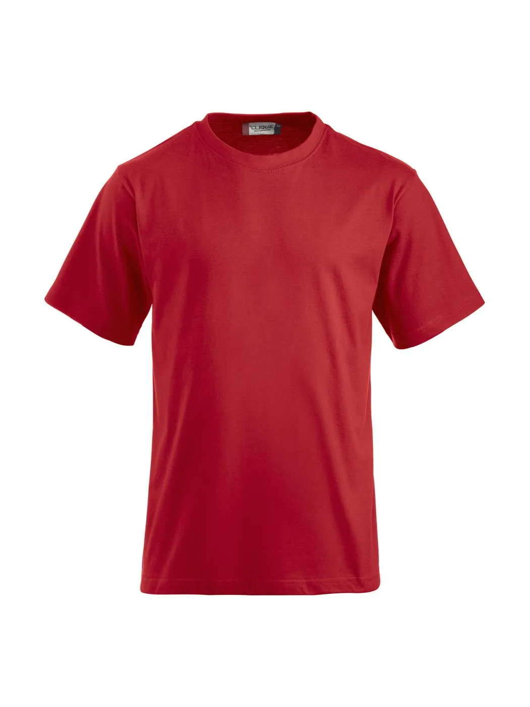 Heren T-shirt Clique Classic-T 029320 in Heren T-shirt Clique Classic-T 029320 - Rood