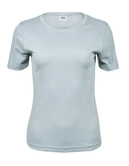 Dames T-shirt Tee Jays Interlock 580 in Dames T-shirt Tee Jays Interlock 580 - Ice Blue