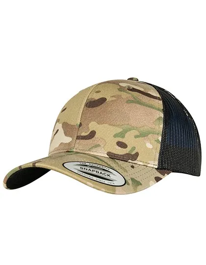 Truckers Cap Flexfit Retro 6606MC productfoto