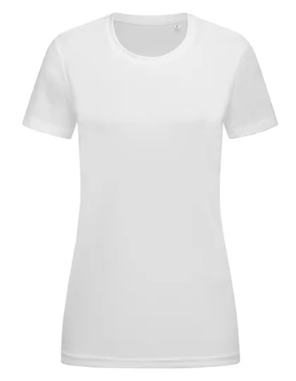 Dames Sportshirt Stedman ST8100 in Dames Sportshirt Stedman ST8100 - White