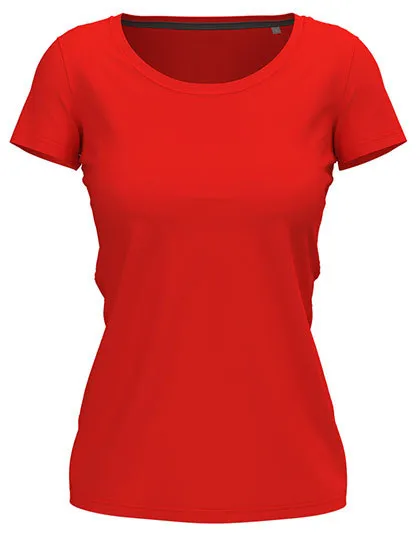 Dames T-shirt Strech Stedman Claire ST9700 in Dames T-shirt Strech Stedman Claire ST9700 - Scarlet Red