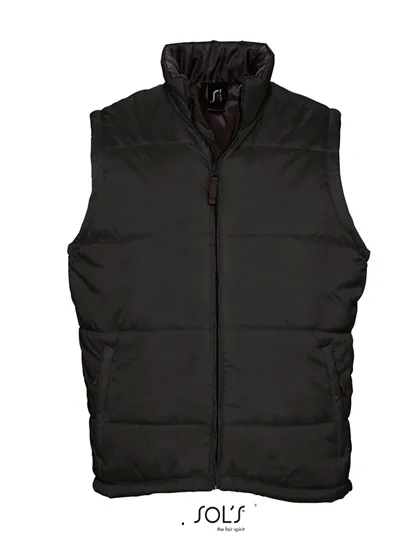 Heren Bodywarmer Sols 44002 in Heren Bodywarmer Sols 44002 Zwart
