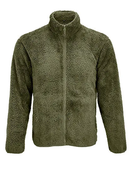 Heren Fleecevest Sol's Finch 04022 in Heren Fleecevest Sols Finch 04022 army