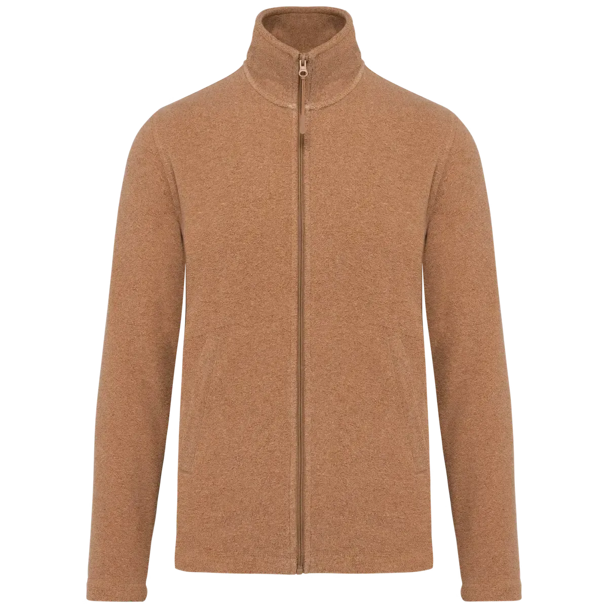 Heren Fleece vest Kariban Falco K911 in Heren Fleece vest Kariban Falco K911 CAMEL HEATHER