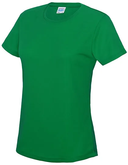 Dames Sportshirt AWDis JC005 in Dames Sportshirt AWDis JC005 - Kelly Green