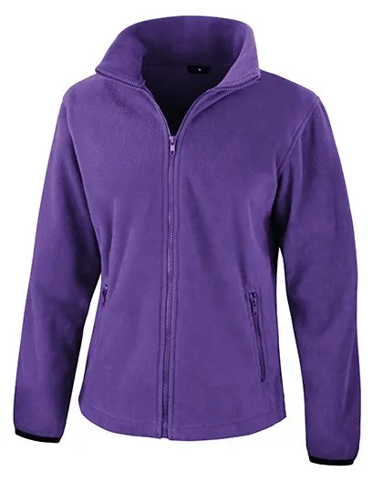 Dames Fleece Vest Result Outdoor R220F in Dames Fleece Vest Result Outdoor R220F Purple