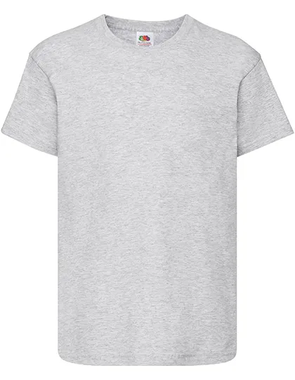 Goedkope Kinder T-shirt Fruit Of the Loom 61-019-0 in Goedkope Kinder T-shirt Fruit Of the Loom 61-019-0 - Heather Grey