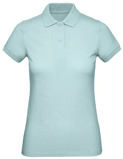 Dames Polo B&C Inspire PW440 in Dames Polo B&C Inspire PW440 - Millenial Mint