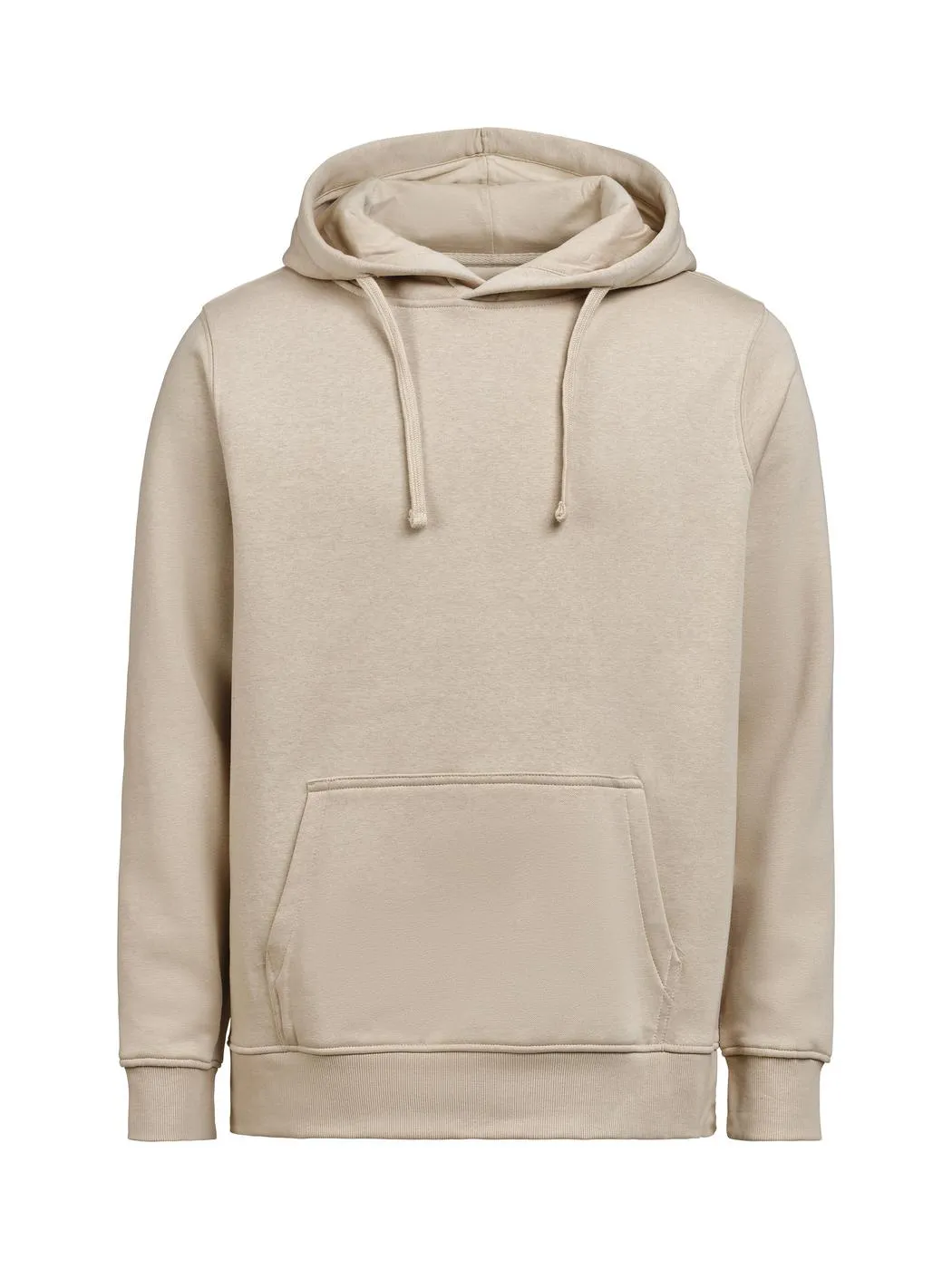 Heren Hooded Sweater Untagged Movement Regular Fit 3440010 in Heren Hooded Sweater Untagged Movement Regular Fit 3440010 - Latte