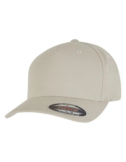 Flexfit Fitted Baseball Cap 6560 in Flexfit Fitted Baseball Cap 6560 Beige