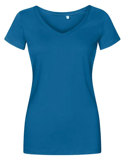 Dames T-shirt Promodoro V-Neck 1525 in Dames T-shirt Promodoro V-Neck 1525 - Petrol