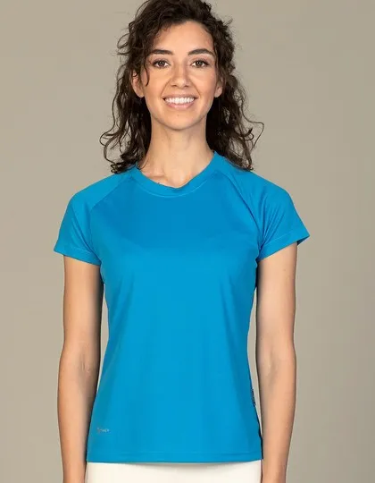 Dames Sportshirt CONA SPORTS Rainbow Tech Tee CSL01