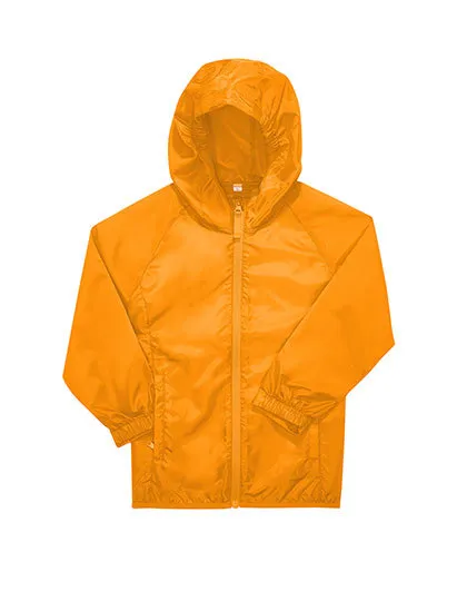 Kinder Windbreker B&C Reset JK001 in Kinder Windbreker B&C Reset JK001 Meta Orange