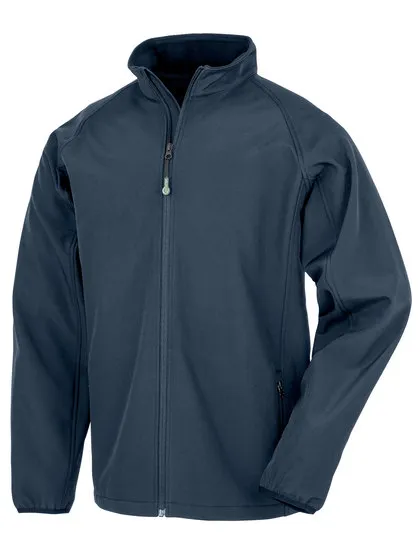 Kinder Softshell Jas Recycled Result R901Y in Kinder Softshell Jas Recycled Result R901Y Navy
