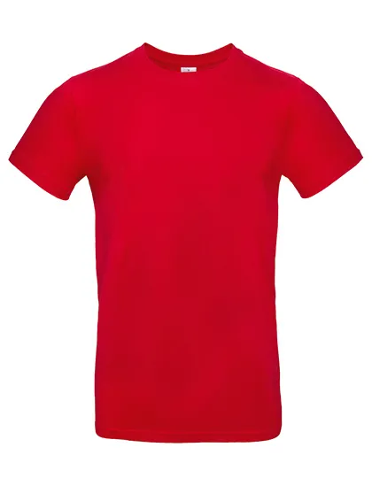 T-shirt B&C E190 TU03T in T-shirt B&C E190 TU03T - Red