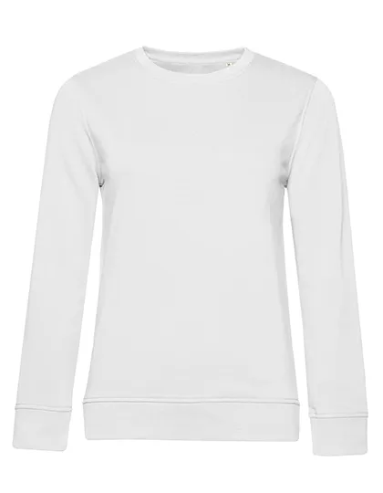 Organische Dames Sweater B&C  Inspire Crew Neck Sweat WW32B productfoto