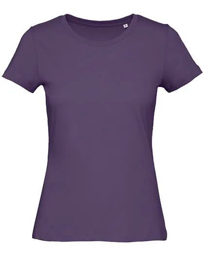 Dames T-shirt Biologisch B&C Inspire TW043 in Dames T-shirt Biologisch B&C Inspire TW043 - Urban Purple