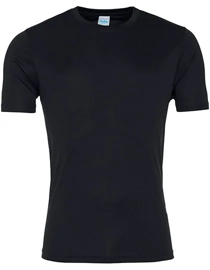 Kinder Sportshirt Cool Smooth AWDis JC020J in Kinder Sportshirt Cool Smooth AWDis JC020J - Jet Black