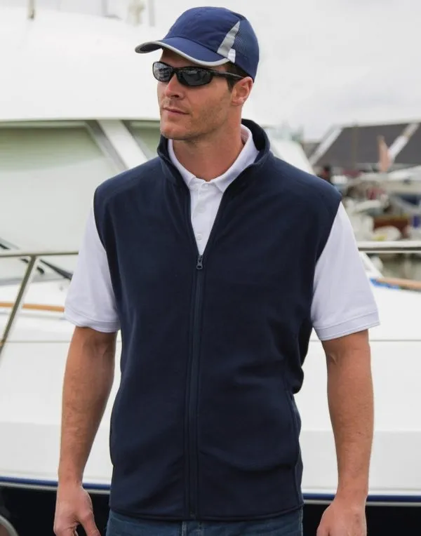 Fleece Bodywarmer Micro Result R116XF productfoto
