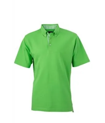 Heren Polo Plain James & Nicholson JN964 productfoto