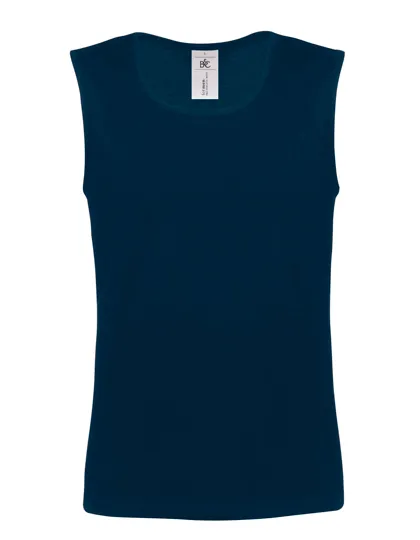 Heren Tanktop B&C TM200 Athletic Move TM200 in Heren Tanktop B&C TM200 Athletic Move TM200 - Navy