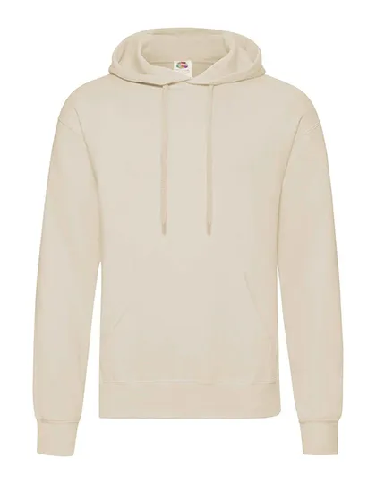Heren Hoodie Classic Fruit of the Loom 62-208-0 in Heren Hoodie Classic Fruit of the Loom 62-208-0 naturel