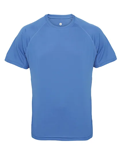 Heren Sportshirt TriDri Panelled Tech Tee TR011 in Heren Sportshirt TriDri Panelled Tech Tee TR011 - Sapphire