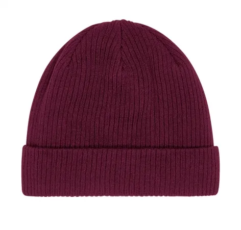 Muts Biologisch Cotton Beanie Beechfield B50 in Muts Biologisch Cotton Beanie Beechfield B50 Burgundy