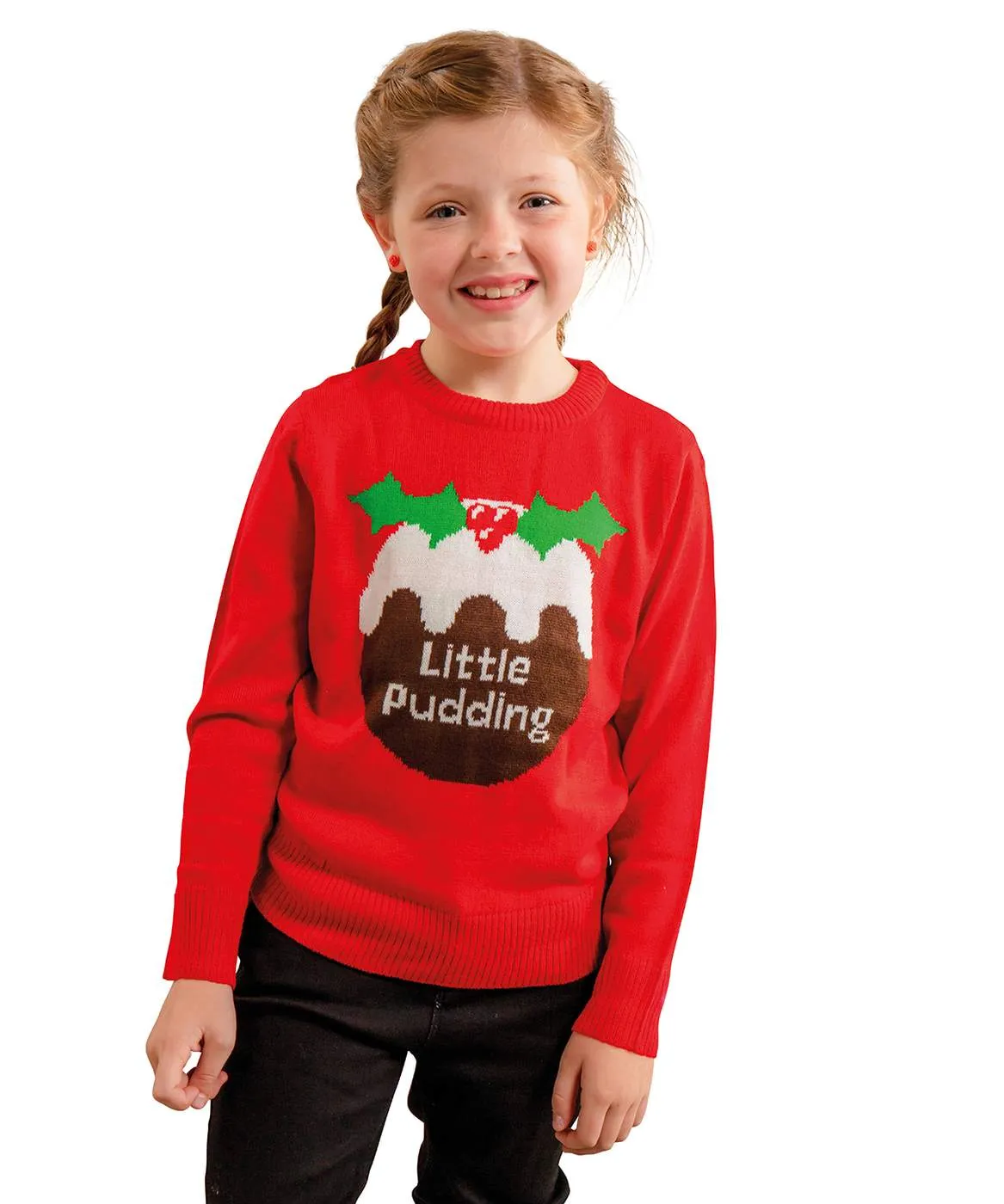 Kinder Kersttrui Little Pudding CS135