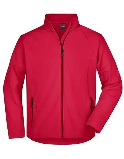 Heren Softshell Jas Daiber JN1020 productfoto