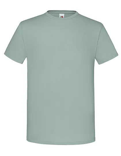 Heren T-shirt Fruit of the loom 61-430-0 in Heren T-shirt Fruit of the loom 61-430-0 - Sage