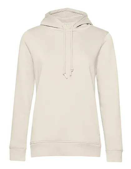 Dames Hoodie B&C Inspire WW34B in Dames Hoodie B&C Inspire WW34B - Off White