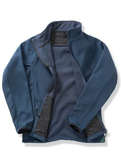 Heren Softshell Jas Result R231M in Heren Softshell Jas Result R231M Navy-Navy