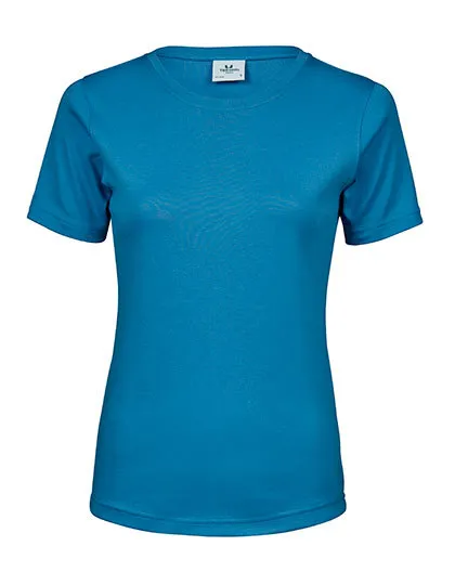 Dames T-shirt Tee Jays Interlock 580 in Dames T-shirt Tee Jays Interlock 580 - Ocean Blue