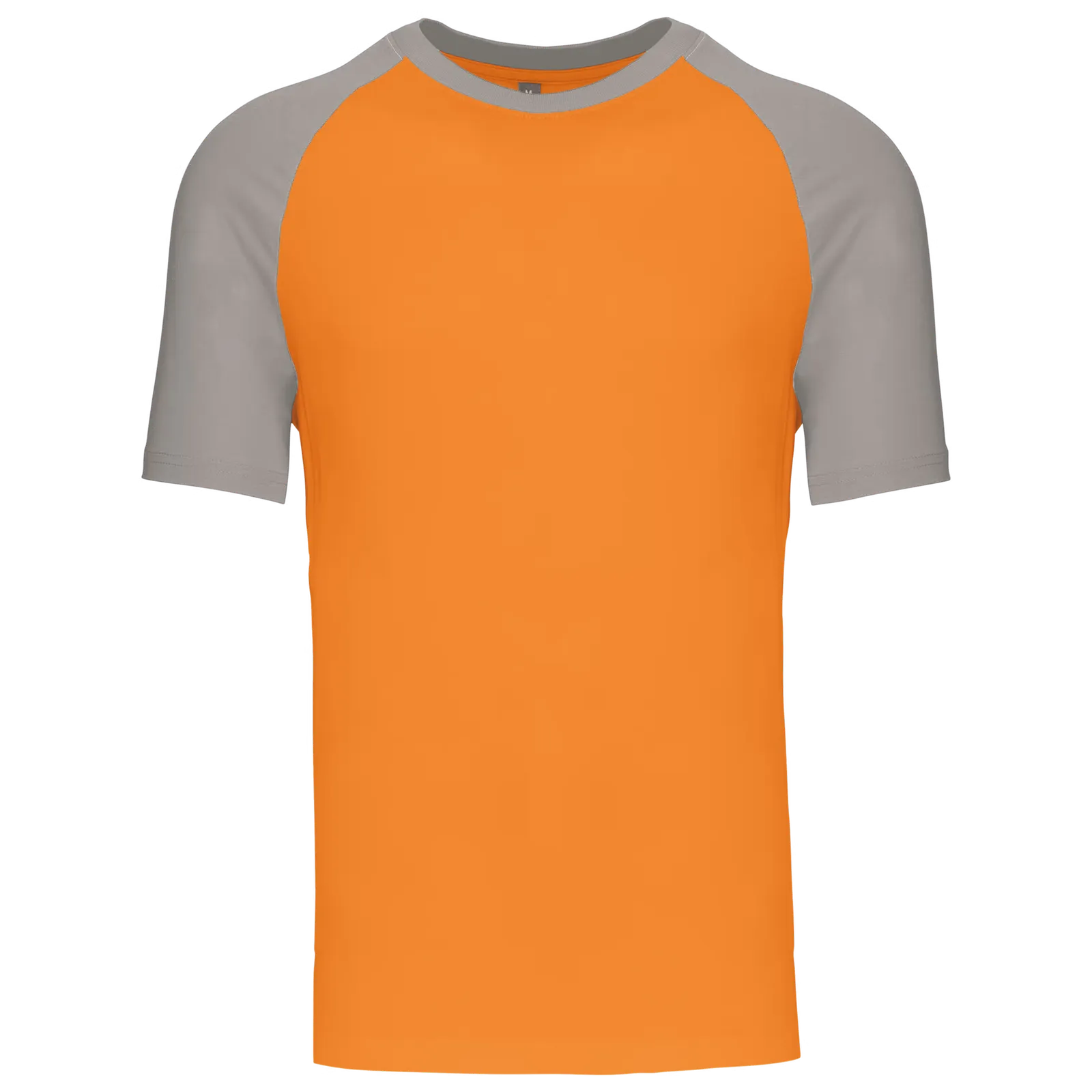 T-shirts Baseball Kariban K330 in T-shirts Baseball Kariban K330 - Orange / Light Grey