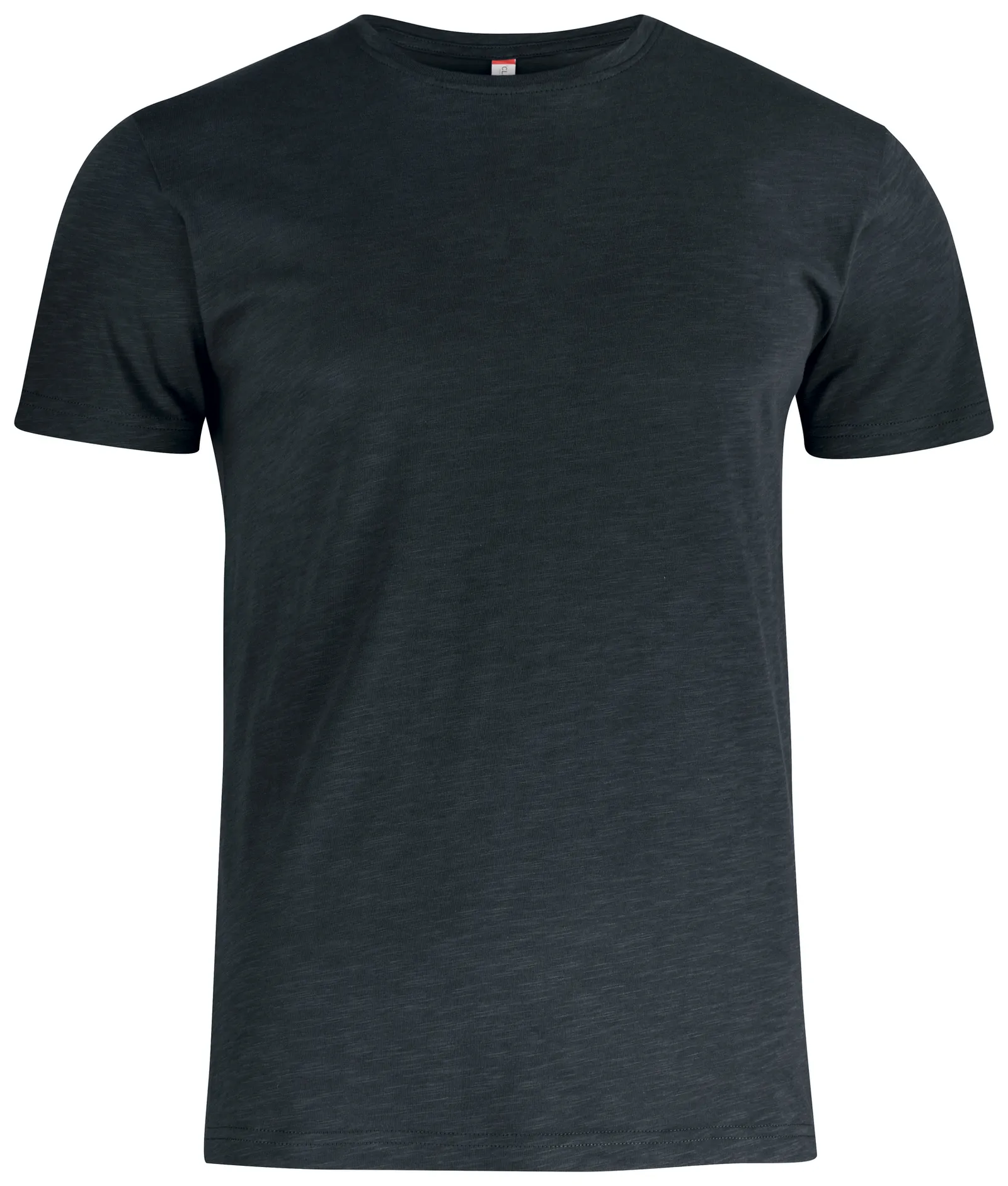 Heren T-shirt Clique Slub-T in Zwart