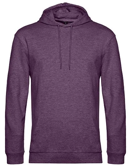 Heren #Hoodie B&C WU03W in Heren #Hoodie B&C WU03W - Heather Purple