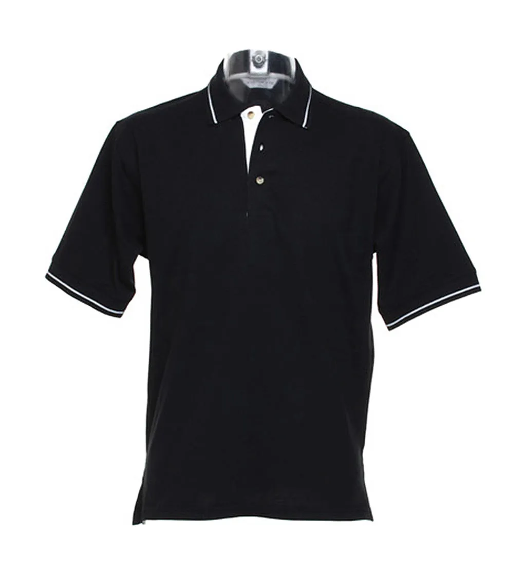 Heren Poloshirts Kustom KIt Contrast Tipped KK606 productfoto