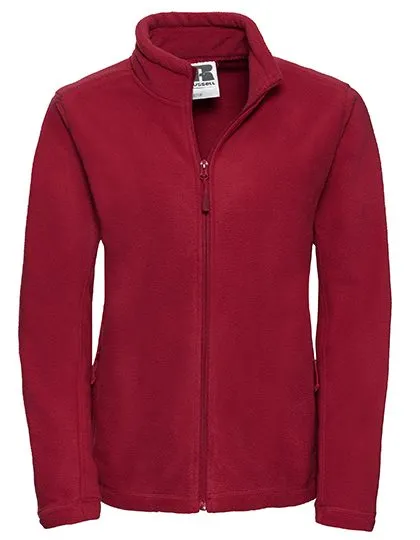 Dames Fleece Vest Russell R-870F-0 in Dames Fleece Vest Russell R-870F-0 Classic Red