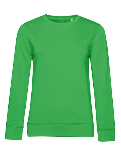 Organische Dames Sweater B&C  Inspire Crew Neck Sweat WW32B productfoto