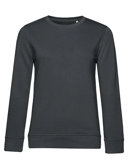 Organische Dames Sweater B&C  Inspire Crew Neck Sweat WW32B productfoto