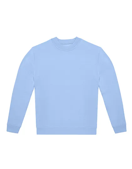 Heren Sweater B&C ID.332 Crew WG004 in Heren Sweater B&C ID.332 Crew WG004 Lotus Blue
